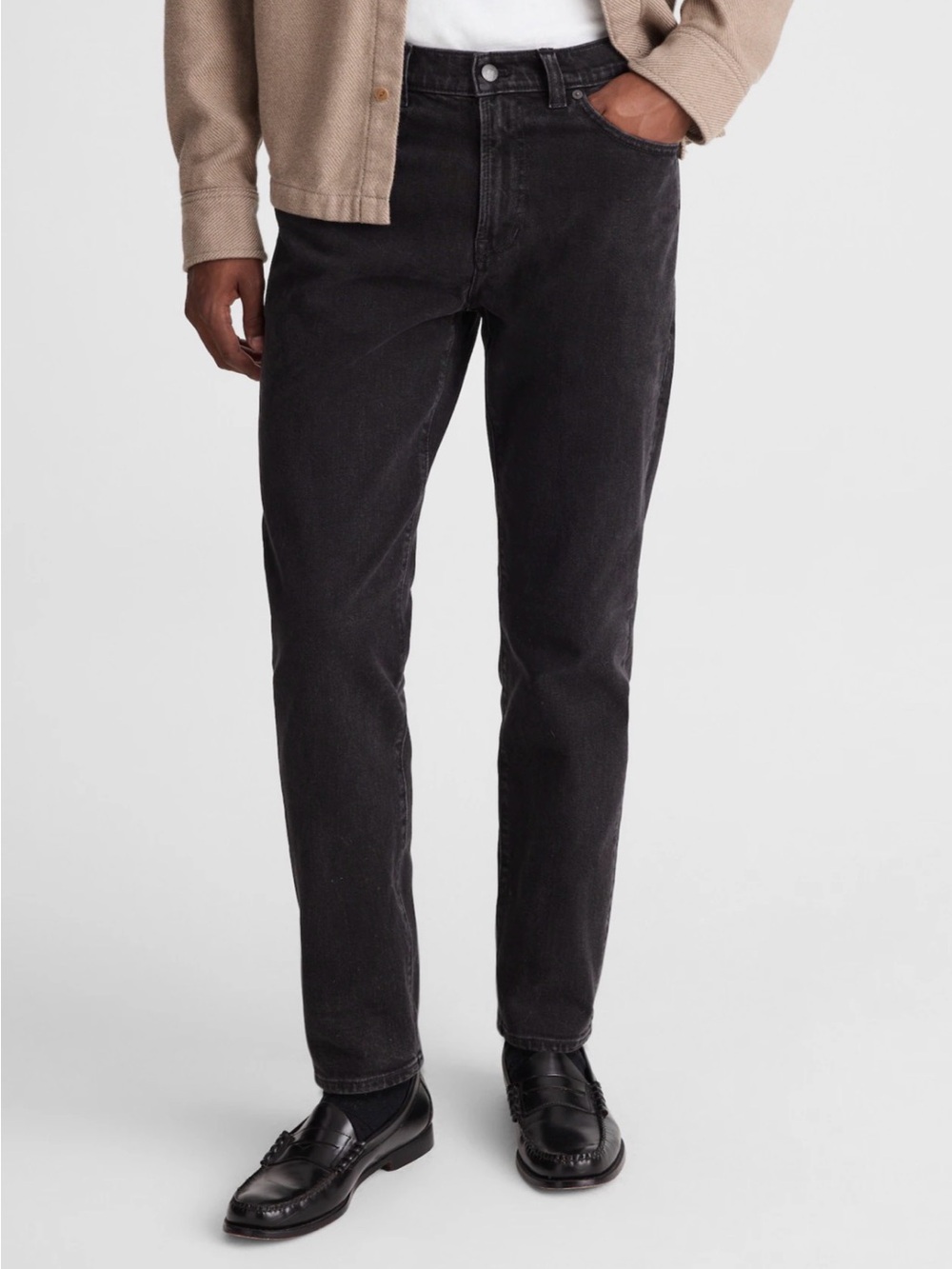 MADEWELL Black Relaxed Taper Jeans 32x32